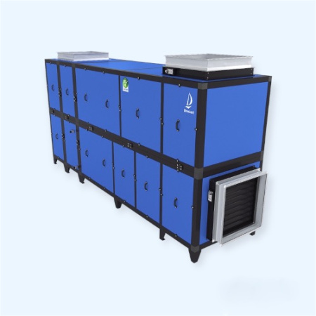 8000 Pool Pro EB Breezart Приточно-вытяжная установка для бассейна со встроенным тепловым насосом пластинчатым рекуператором